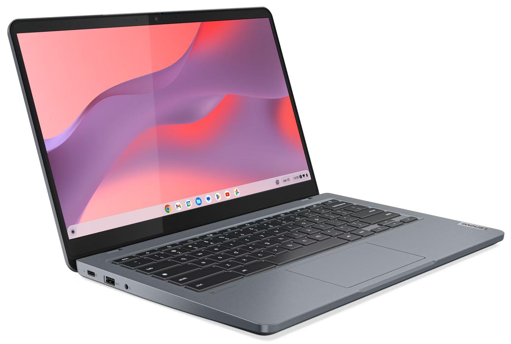 Lenovo IdeaPad Slim 3 14IAN8 Laptop 14" Chromebook - Arctic Grey - Intel® Core™ i3-N305 1.8GHz - 8GB RAM - 128GB