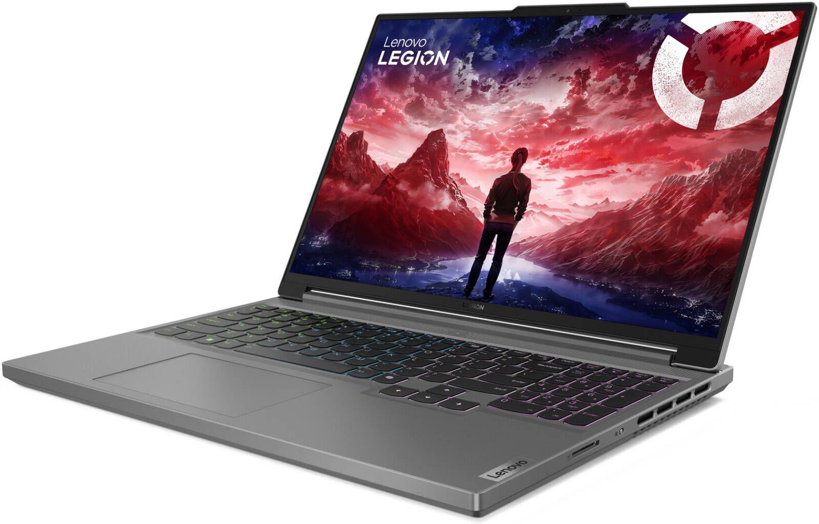 Lenovo Legion Slim 5 16AHP9 Laptop 16" - Luna Grey - AMD Ryzen 7 8845HS 3.8GHz - 16GB RAM - 1TB