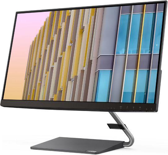 Lenovo Q24h-10 24" QHD Type-C Monitor - Warm Grey - 24 Inch