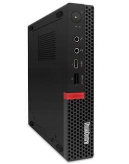 Lenovo ThinkCentre M720Q Tiny PC - Intel Pentium Gold G5400T 3.1GHz - 256GB - Black - 8GB RAM