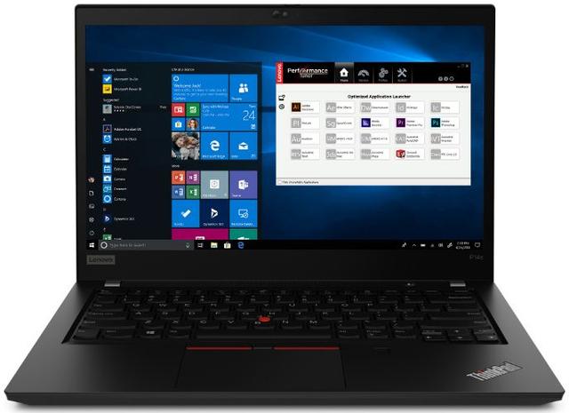 Lenovo ThinkPad P14s Gen 1 (Intel) Mobile Workstation Laptop 14" Intel Core i5-10210U 1.6GHz in Black in Excellent condition