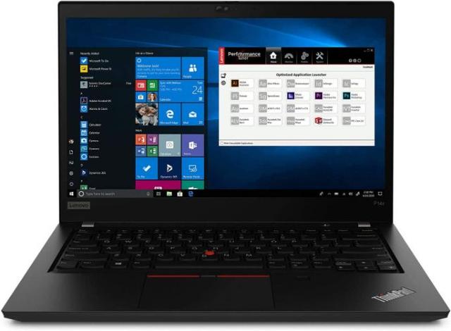Lenovo ThinkPad P14s Gen 1 (AMD) Mobile Workstation Laptop 14" AMD Ryzen 7 PRO 4750U 1.7GHz in Black in Excellent condition