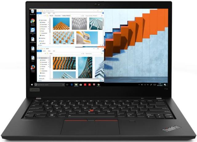 Lenovo ThinkPad T14 Gen 2 (AMD) Laptop 14" AMD Ryzen 7 Pro 5850U 1.9GHz in Black in Excellent condition