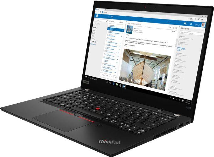 Lenovo ThinkPad X390 Laptop 13.3" - Black - Intel Core i5-8265U 1.6GHz - 8GB RAM - 256GB