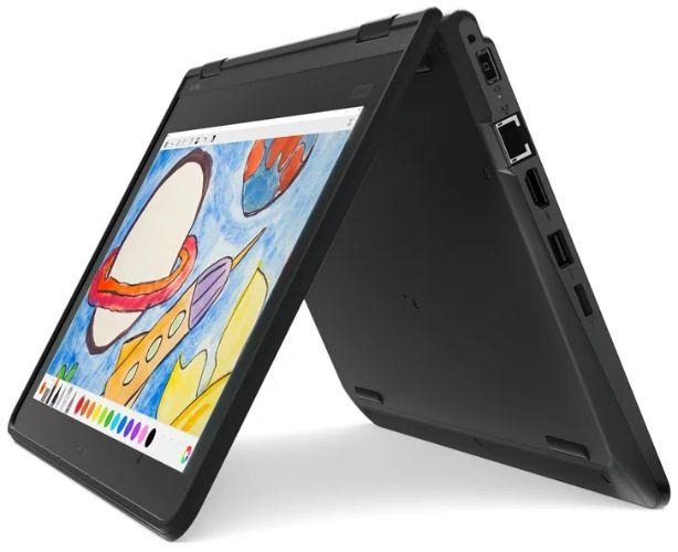 Lenovo ThinkPad Yoga 11e (Gen 5) Laptop 11.6" - Black - Intel Pentium Silver N5030 1.1GHz - 8GB RAM - 256GB