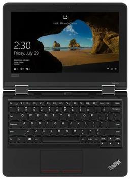 Lenovo ThinkPad Yoga 11e (Gen 5) Laptop 11.6" - Black - Intel Pentium Silver N5030 1.1GHz - 8GB RAM - 256GB