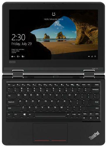 Lenovo ThinkPad Yoga 11e (Gen 5) Laptop 11.6" - Black - Intel Pentium Silver N5030 1.1GHz - 8GB RAM - 256GB