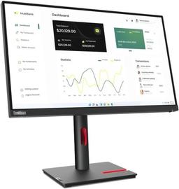 Lenovo ThinkVision P24h-30 Monitor 23.8" - Raven Black - 23.8 Inch