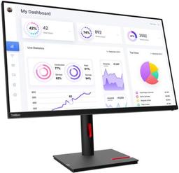 Lenovo ThinkVision P32P-30 4K Monitor 31.5" - Raven Black - 31.5 Inch