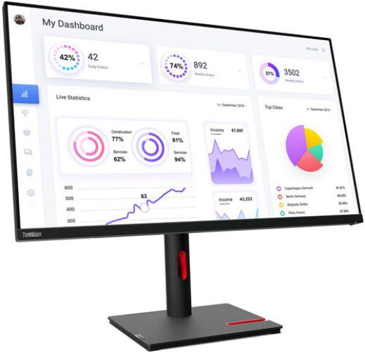Lenovo ThinkVision P32P-30 4K Monitor 31.5" - Raven Black - 31.5 Inch