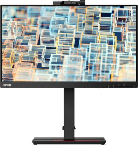 Lenovo ThinkVision T22v-20 21.5" FHD VoIP Monitor - Raven Black - 21.5 Inch