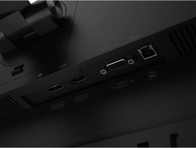 Lenovo ThinkVision T22v-20 21.5" FHD VoIP Monitor - Raven Black - 21.5 Inch