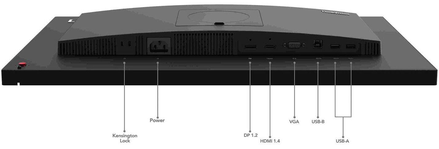 Lenovo ThinkVision T24v-30 Monitor 23.8" - Black