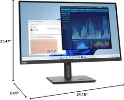 Lenovo ThinkVision T27p-30 Monitor 27" - Black - 27 Inch