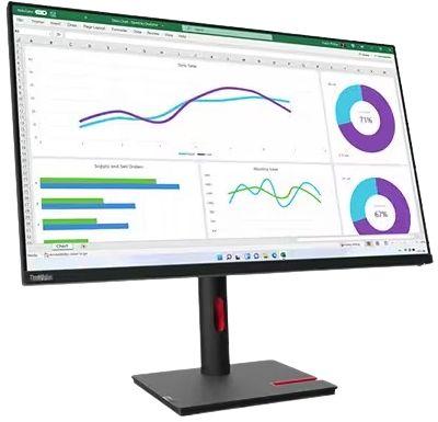 Lenovo ThinkVision T32h-30 WLED LCD Monitor 31.5" - Raven Black