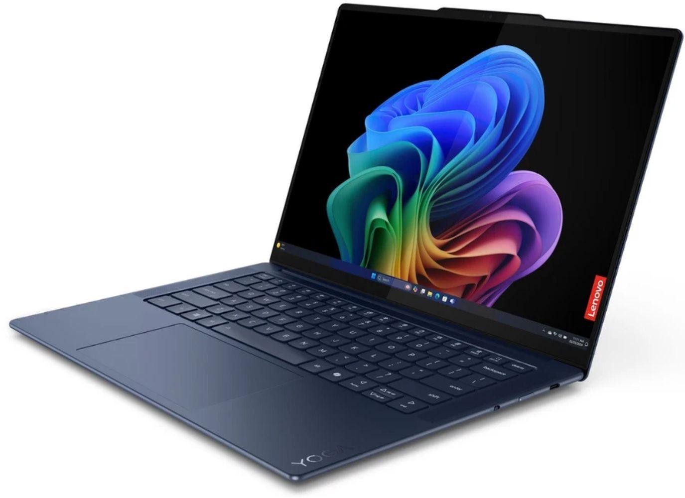 Lenovo Yoga Slim 7x 14Q8X9 Laptop 14.5" - Cosmic Blue - Snapdragon X Elite X1E-78-100 3.4GHz - 16GB RAM - 512GB