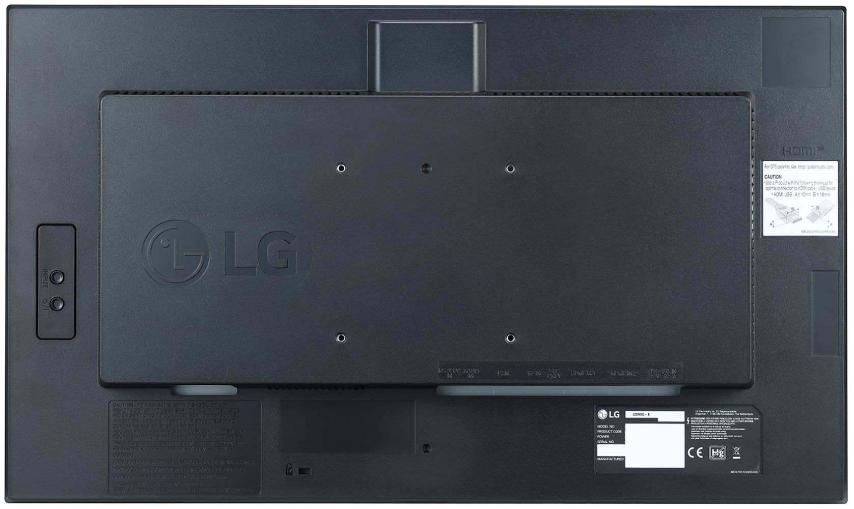 LG 22SM3G-B Digital Signage Display Monitor 22"