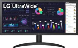 LG 26WQ500 UltraWide FHD IPS Monitor - Black - 26 Inch