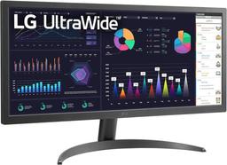 LG 26WQ500 UltraWide FHD IPS Monitor - Black - 26 Inch