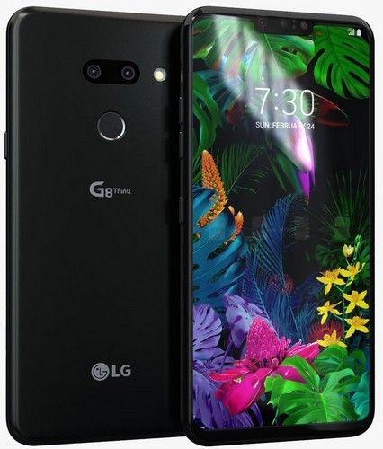 LG G8 ThinQ 128GB in New Aurora Black in Acceptable condition
