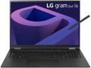 LG Gram 16 2-in-1 16T90Q Laptop 16" Intel Core i7-1260P 2.1GHz in Black in Excellent condition