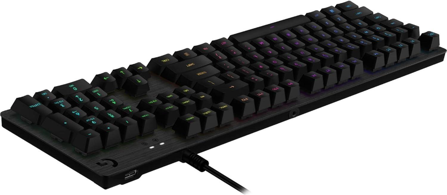 Logitech G513 RGB Mechanical Gaming Keyboard - Black