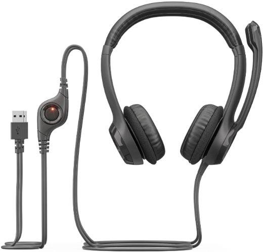 Logitech H390 USB Headset - Graphite