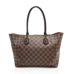 Louis Vuitton Damier Ebene Caissa MM Tote