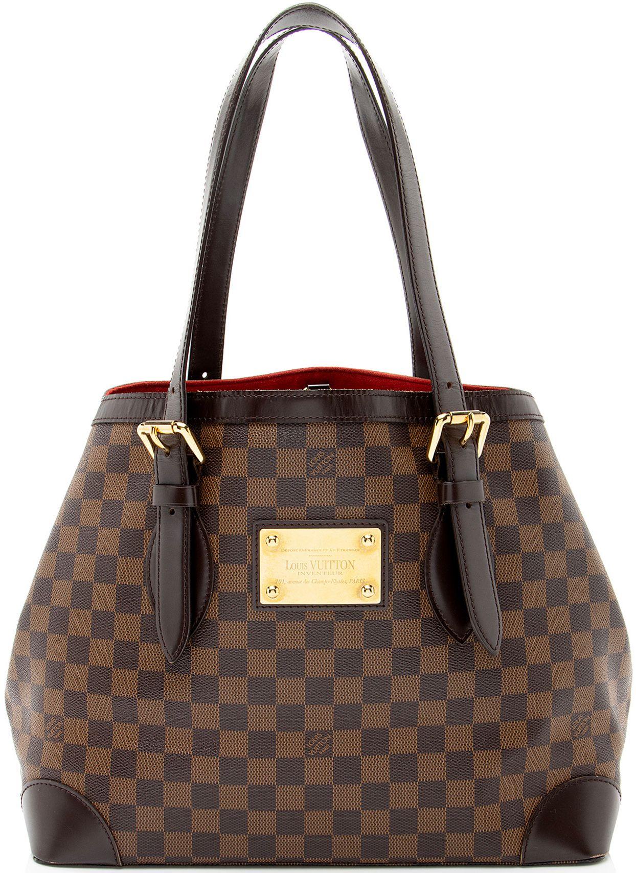 Louis Vuitton Damier Ebene Hampstead MM Tote