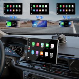 Madoec 9" Portable Wireless Apple Carplay Screen