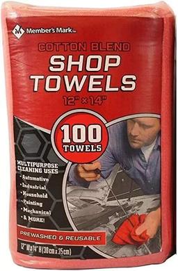Member's Mark Shop Towel 12" x 14" (100pck)