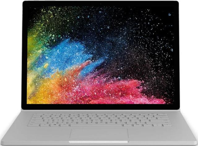 Microsoft Surface Book 2 15" Intel Core i7-8650U 1.9GHz in Silver in Pristine condition