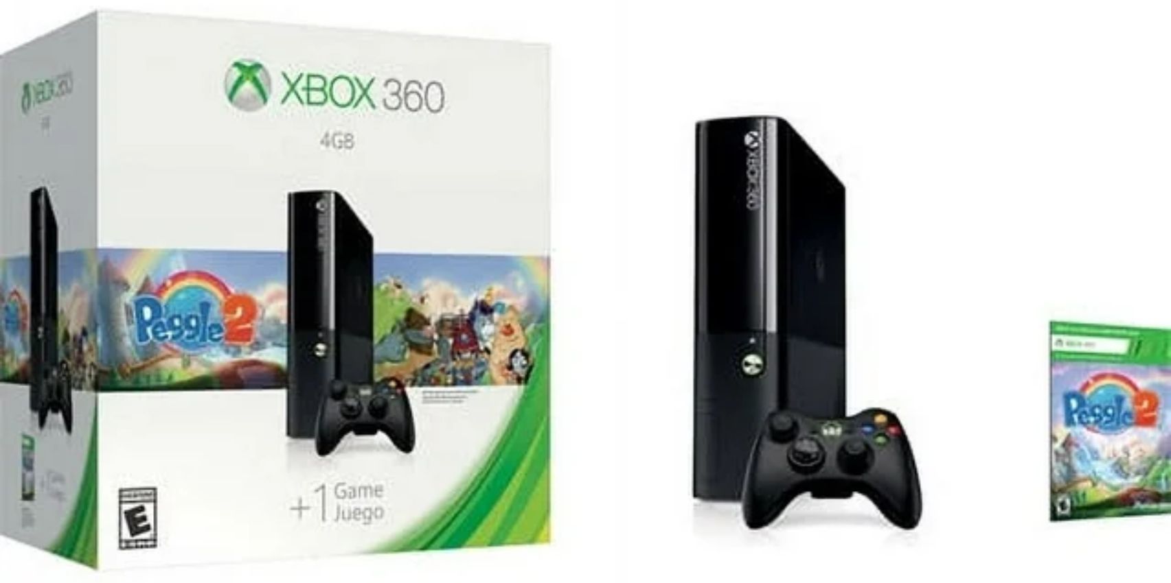Microsoft Xbox 360 E Gaming Console (Bundle)