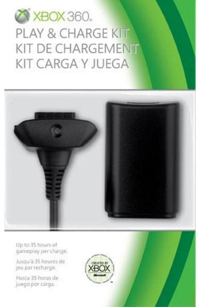 Refurbished Microsoft Xbox 360 Play and Charge Kit - Reebelo Canada