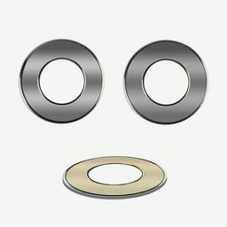 Mighty Mount Metal Rings - Metal