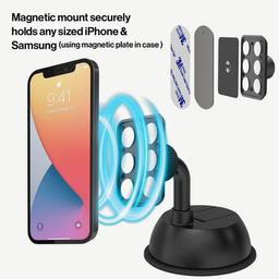 Mighty Mount Simpl Touch Dash Mount - Black