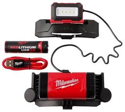 Milwaukee 2118-21 Bolt RedLithium USB Headlamp - Black/Red