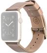 Monowear 38mm Apple Watch Leather Strap - Beige