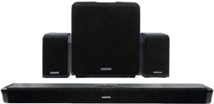 Monster MSB3788W 5.1CH Bluetooh Soundbar Bundle