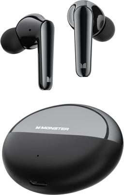 Monster N-Lite 203 AirLinks Wireless Earbuds - Black