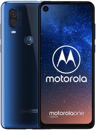 Motorola One Vision 128GB in Sapphire Gradient in Excellent condition