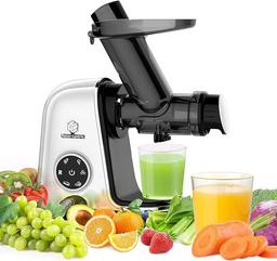 Refurbished Movsou 3-In-1 Multi-Use Cold Press Juicer Meat Grinder - Reebelo Canada