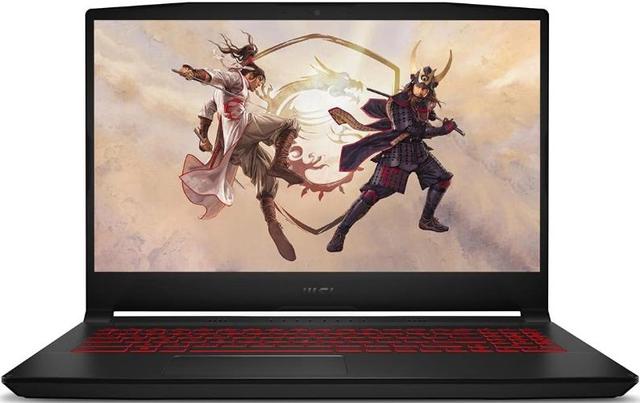 MSI Katana GF66 11UC Gaming Laptop 15.6" Intel Core i7-11800H 2.3GHz in Black in Good condition