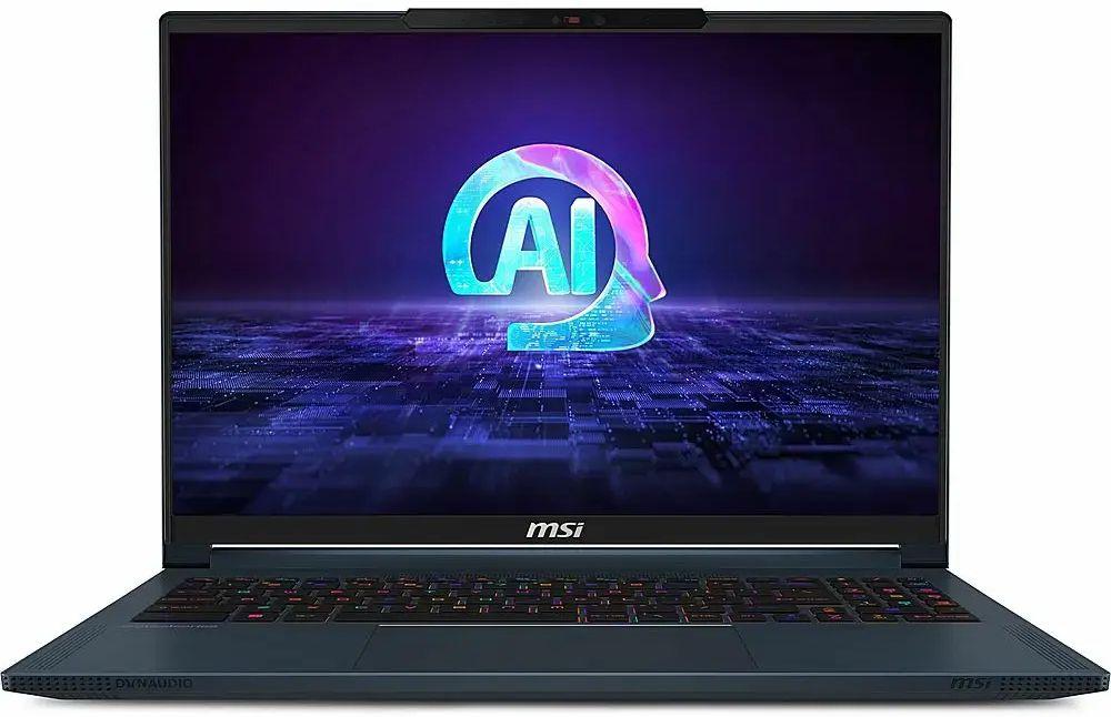 MSI Stealth 16 AI Studio A1VFG Gaming Laptop 16" - Star Blue - Intel Core Ultra 9 185H 2.3GHz - 32GB RAM - 2TB