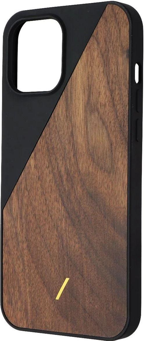 Native Union Clic Wooden Case for iPhone 12 Pro Max - Walnut/Black