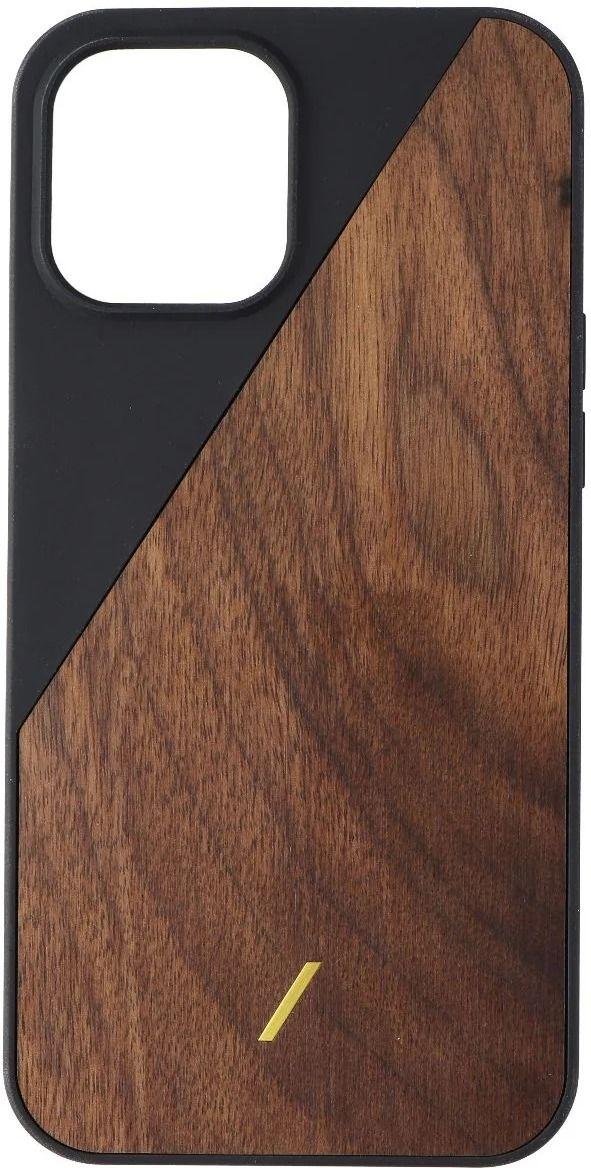 Native Union Clic Wooden Case for iPhone 12 Pro Max - Walnut/Black