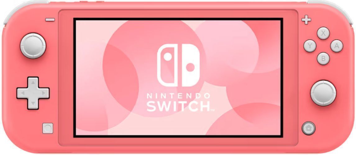 Nintendo Switch Lite Handheld Gaming Console - 32GB - Coral