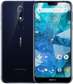 Nokia 7.1 - 64GB - 2 Physical SIM - Gloss Midnight Blue