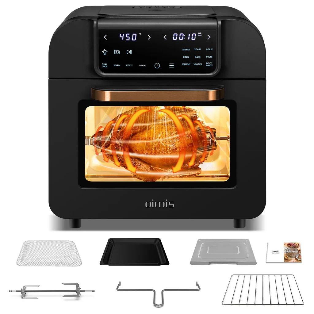 OIMIS OM-30D-RC3 17QT Air Fryer Toaster Oven