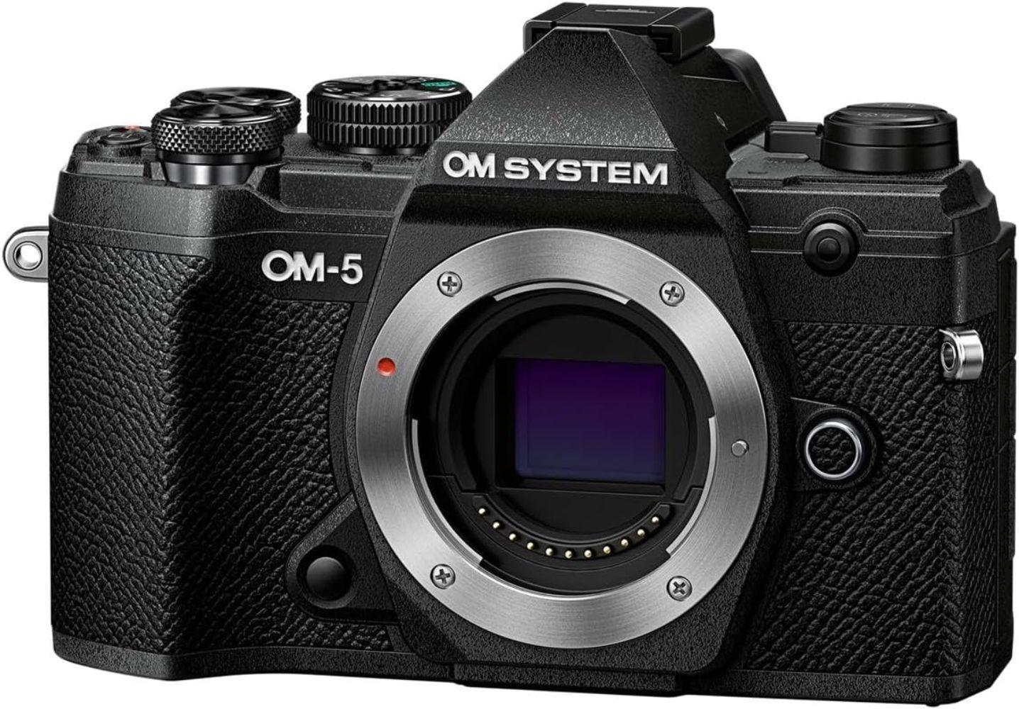 OM System OM-5 Mirrorless Camera (1st Gen) - Black